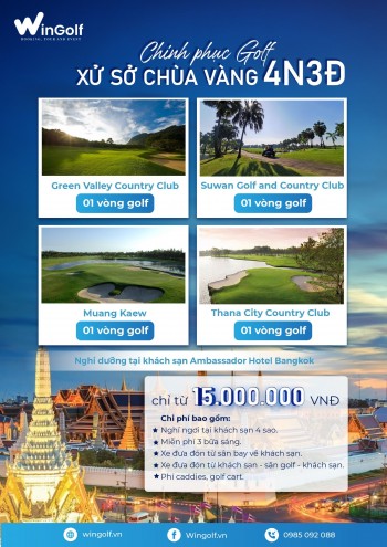  Chinh Phục Golf Tại Xứ Sở Chùa Vàng