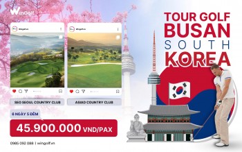  TOUR GOLF BUSAN HÀN QUỐC