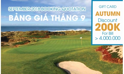  [Wingolf - PROMOTION]   September 2018 InterGolf Booking Quotation