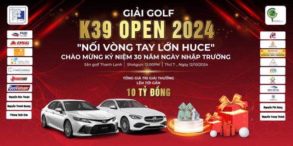  Giải Golf K39 OPEN 2024 - 