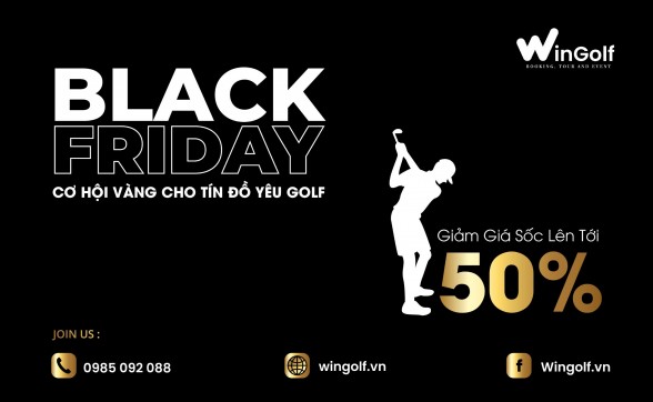 Black Friday - Cơ Hội Vàng Cho Tín Đồ Yêu Golf: Giảm Giá Sốc Lên Tới 50%