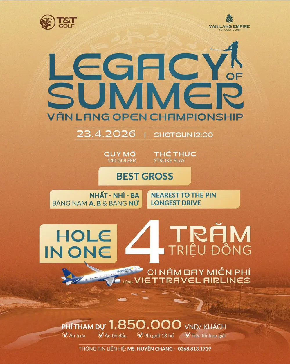 LEGACY OF SUMMER – VĂN LANG OPEN CHAMPIONSHIP 2026