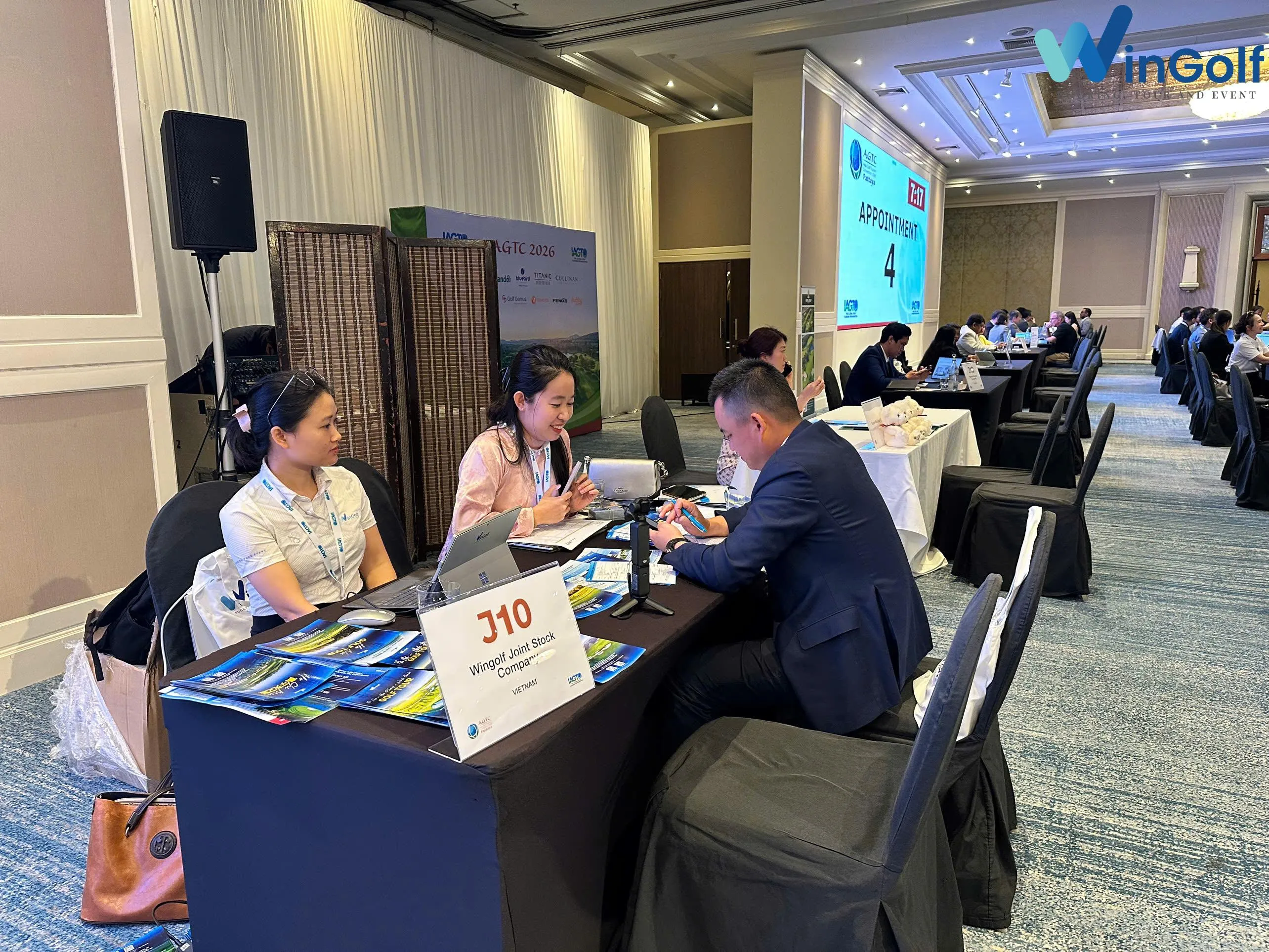 Wingolf tại AGTC 2026: Khẳng định vị thế và mở rộng kết nối du lịch golf quốc tế